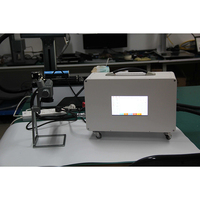 Machine de marquage et de nettoyage au laser à fibre portative 50W, mini graveur portable pour métal, acier inoxydable, bois et pierre
