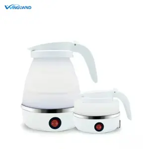 Travel foldable kettle Mini Folding Electric Collapsible 600w electric kettle folding mini electric kettle