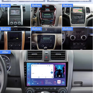 9 10inch đôi DIN IPS 1280*720 phổ Android tự động đài phát thanh Màn hình cảm ứng xe DVD Player với Carplay Stereo Màn Hình - Product Image 2