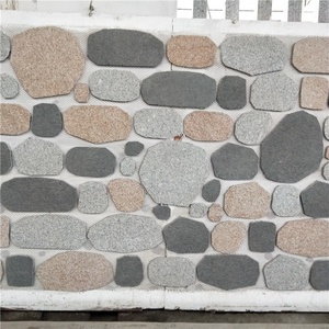 Granito multicolore <span class=keywords><strong>pavimentazione</strong></span> in pietra <span class=keywords><strong>giardino</strong></span> esterno fiammato superficie <span class=keywords><strong>con</strong></span> forma irregolare per auto piastrelle vialetto - Product Image 5