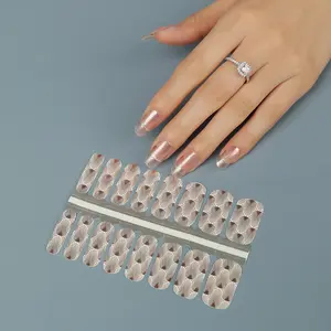 Gel Nail Wrap Light Gel Nail Wraps Home Diy Nail Salon Nail Wraps