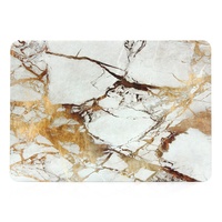 Étui de luxe en marbre de bonne qualité, impression uv personnalisée, antichoc pour ordinateur portable pour macbook Air pro 14 M1 13.3