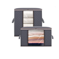 Portable placard stockage Organisation tissu vêtements jouet organisateur pliable couverture couette T-Shirt sac de rangement