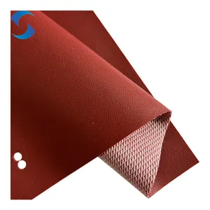 China PVC sofa materials fabric in China synthetic leather fabric for clothes Faux sofa fabric manufacturer in China