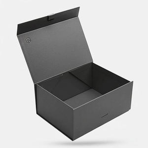 Boîtes d'expédition pliables personnalisées imprimées en carton ondulé avec fermeture magnétique pour emballage cadeau - Product Image 3