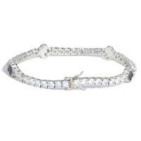 Bracelet Fulsun en laiton de luxe, émail coloré, trèfle, zircon, plaqué or, pierres étincelantes, unisexe, bijoux de poignet hip-hop