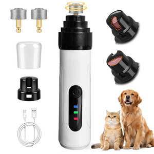 Pulidor de Uñas de Lujo para Mascotas, Venta al por Mayor Personalizada, Seguro, Portátil, Material ABS, Fuente de Alimentación por Carga, Bajo Ruido para Perros y Gatos - Product Image 3