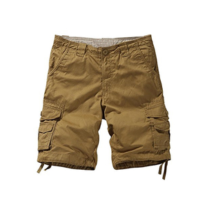 Pantalones Cortos Cargo para Hombre, Corte Holgado, Cintura Media, Largura hasta la Rodilla, Bolsillos, Cintura Elástica, Cierre de Cremallera, Secado Rápido, Transpirables, Ecológicos - Product Image 1