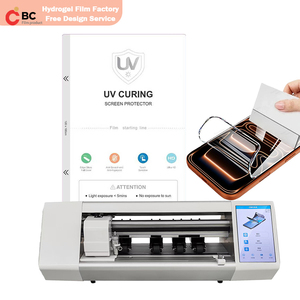 Film protecteur d'écran en hydrogel de qualité AAA à durcissement <span class=keywords><strong>UV</strong></span>, dureté 9H, TPU auto-réparant, couverture intégrale pour découpe de films de protection de téléphone portable - Product Image 1