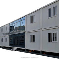 Maison conteneur européenne préfabriquée de luxe moderne prête à l'emploi modulaire petit kit de maison préfabriquée à faible coût portable bon marché