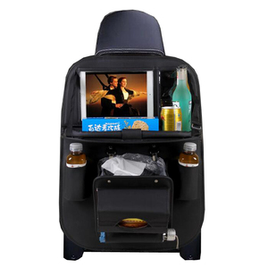 Organizador de asiento de coche de cuero PU, con bolsillo para basura, Universal, novedad, 2019 - Product Image 2