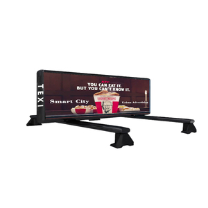 Logotipo del coche Led P2.5 P5 Mm Pantalla digital LED Techo del coche Publicidad móvil Impermeable Al Aire Libre A todo color Taxi Top Display Factory - Product Image 1