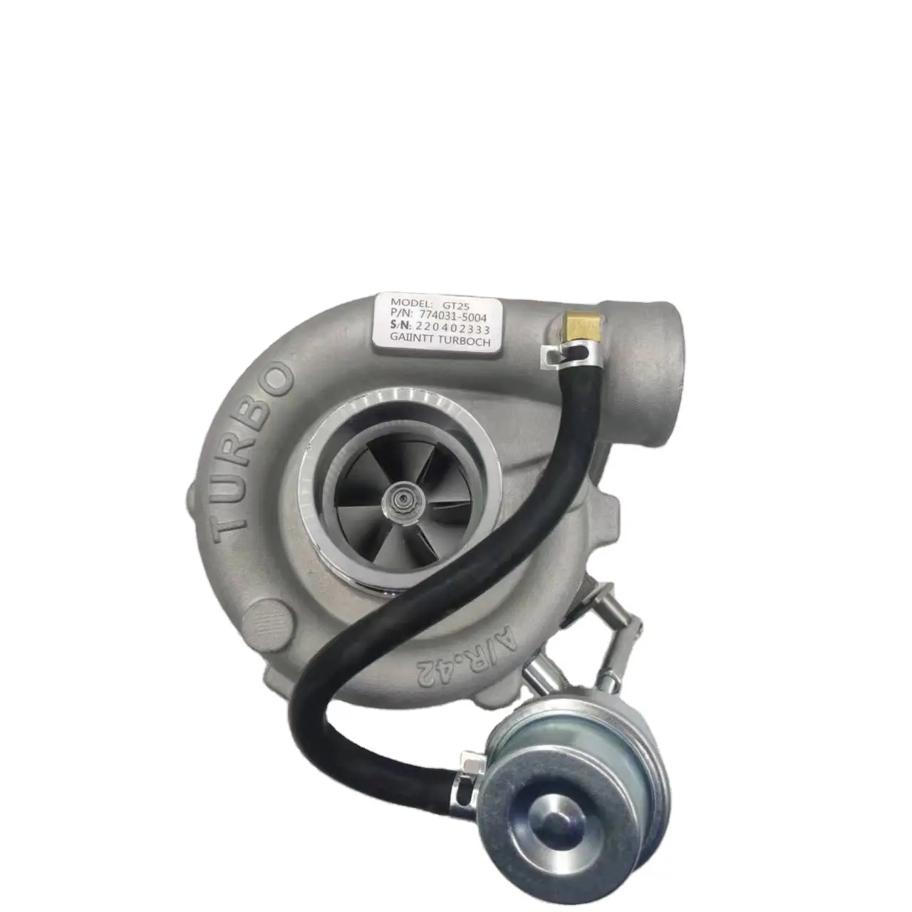 Turbo dizel motor için Garrett Xichai 4DF GT25 turboşarj 774031-5004 parçaları