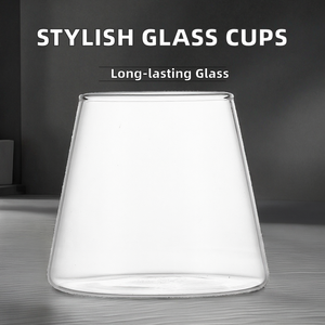 Hxglass 500ml thu hình-miệng pha lê ly thủy tinh thiết kế thời trang chất lượng cao cà phê Whisky uống Kính biểu tượng tùy chỉnh đóng gói - Product Image 3