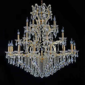Grand lustre <span class=keywords><strong>cathédrale</strong></span> en cristal éclairage LED hall d'<span class=keywords><strong>hôtel</strong></span> <span class=keywords><strong>de</strong></span> luxe palais salle <span class=keywords><strong>de</strong></span> bal lieu <span class=keywords><strong>de</strong></span> l'événement villa grand luminaire personnalisé - Product Image 4