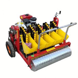High Efficiency 4/5 <b>Row</b> Diesel/Petrol Tractor Garlic Planting <b>Machine</b> Seeder with Motor Multifunctional - Product Image 4