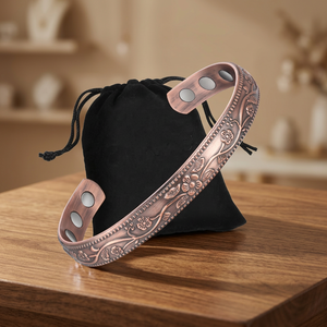 Bracelets ajustables en cuivre de qualité supérieure pour femmes et hommes, motif croix, style classique chrétien, soulagement de l'arthrite - Product Image 3