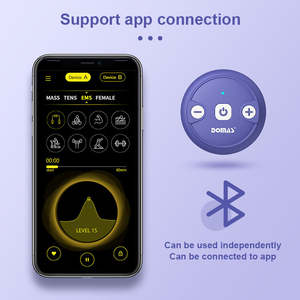 Perangkat Pereda Kram Menstruasi TENS Portabel dengan Desain Nirkabel, Kontrol Aplikasi, dan Intensitas yang Dapat Disesuaikan untuk Pengobatan Nyeri Haid - Product Image 2