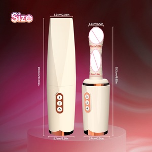 Macchina automatica del sesso di spinta per le donne con <span class=keywords><strong>Dildo</strong></span> di riscaldamento a velocità regolabile potente a ventosa Base femminile masturbatore giocattolo - Product Image 5