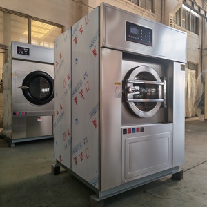 Machine à laver au gaz industrielle avec sécheuse à tambour 15KG 20KG 30KG 50KG et machine à repasser pour vêtements - Product Image 6