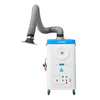 Microprocesseur Loobo — collecteur de poussière portable 2hp, pour le soudage, collecte de poussière, avec systèmes de nettoyage automatique