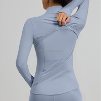 Nouvel ensemble de sport yoga deux pièces pour femme, doux, respirant, grande taille, rayé ou uni, taille basse élastique, logo au dos, imperméable