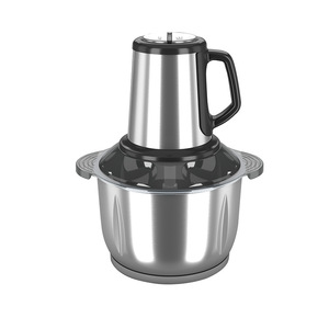 Picadora de Carne de Acero Inoxidable de 5L, Procesador de Alimentos de Alta Potencia, Licuadora, 110V, Estándar Americano, Electrodoméstico Pequeño - Product Image 5