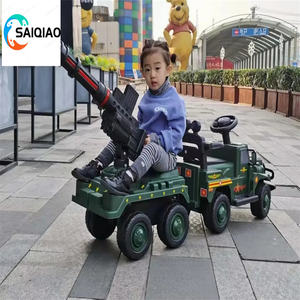 รถของเล่นไฟฟ้าสําหรับเด็กอเนกประสงค์ 8 ล้อพร้อมปืนเป็นที่นิยมในกลุ่มเด็กรายการของขวัญ Unisex ที่ใช้แบตเตอรี่ - Product Image 6