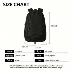 Bolsa Deportiva Personalizada, Mochila Deportiva, Mochilas Escolares, Mochila de Viaje y Senderismo, Mochila de Baloncesto, Fútbol, Tenis - Product Image 5