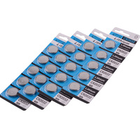 Pile bouton électronique 3V CR2032 argentée, prix usine, vente chaude, pour clé de voiture, jouet, pile lithium 2025, vente en gros