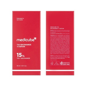 Sérum facial éclatant medicube TXA+Niacinamide 15% pour le soin après les taches |   Produit Coréen Tout-en-un Quotidien |   Essence Tranexamique Haute Puissance - Product Image 1