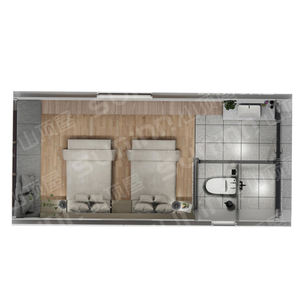 SUNINN T6 High-end Life Living <span class=keywords><strong>Mobile</strong></span> Container Hotel Maison capsule futuriste préfabriquée doom home - Product Image 4