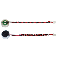 Tête de son de microphone de borne de fil à souder haute sensibilité 9mm 9745 fournit des microphones haute sensibilité