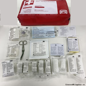 DIN13164 Car First Aid Kit Veículo Automotive First Aid Kit com CE ISO13485 Aprovado - Product Image 2
