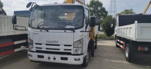 Isuuzu 4*2 עגור משאית הרמת מנוף 8 טון מנופים למשאיות - Product Image 4