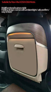 سيارة فاخرة مقعد الكهربائية الخلفي لوحة صينية الجدول للطي عودة الجدول مع الساق دعم مقعد سيارة فاخرة الجدول - Product Image 4