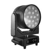 Projecteur LED mobile étanche 19x60W 4-en-1 RGBW Bee-Eye IP66 pour extérieur, contrôle DMX512, zoom 4-60, 540/270