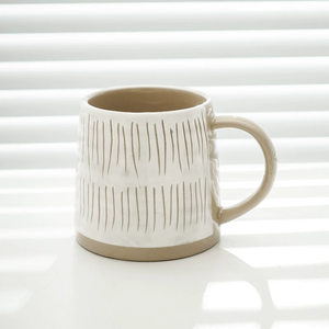 Tasse à café en poterie artisanale de qualité supérieure, peinte à la main, style japonais, pour lait et eau, design créatif et original - Product Image 4