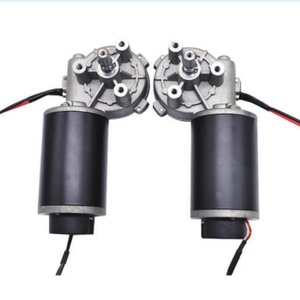 มอเตอร์เกียร์หนอนแบบเสียงเบา 12V 24V ขนาด 60/63/76 มม. แบบ DC พร้อมตัวเข้ารหัสตำแหน่งแบบฮอลล์ - Product Image 1