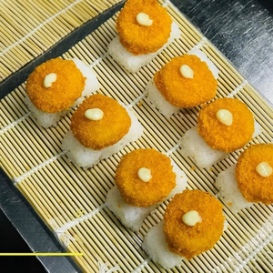 Pétoncles panés <span class=keywords><strong>sans</strong></span> <span class=keywords><strong>gluten</strong></span> Surimi 50/60 morceaux de fruits de mer surgelés IQF en vrac pour restaurants de sushis pour enfants - Product Image 2