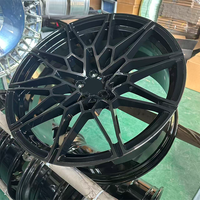 Velg Mobil Penumpang Premium 1-Piece Hitam Deep Dish 18-21 6061-T6 Forged Wheel 5x112 5x120 untuk E90 E91 E92 Seri 3 4 5 6 G20 G21
