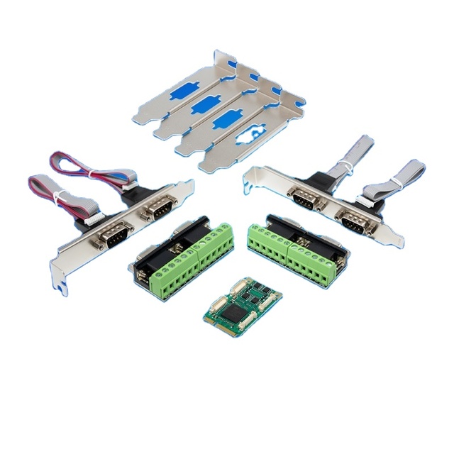 ST360 SM-SLV354A-4RS-485 Four-port RS-422/RS-485 Industrial Communication Card Mini PCI-Express 10/100/1000Mbps in Stock