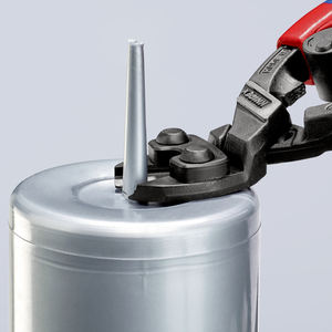 KNIPEX 72 62 200 Power <b>Flush</b> Cutting Diagonal <b>Cutters</b> for soft metals and plastics with multi-component grips, round shape - Product Image 3