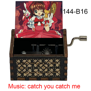 Cardcaptor Sakura Anime Cacth <span class=keywords><strong>You</strong></span> Catch <span class=keywords><strong>Me</strong></span> carillon a manovella <span class=keywords><strong>in</strong></span> legno fan bella decorazione regalo - Product Image 6