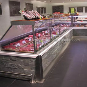 Vetrine Refrigerate Commerciali per Macellerie, Bancone di Servizio per Gastronomia, <span class=keywords><strong>Frigorifero</strong></span> Espositore per Carne - Product Image 3