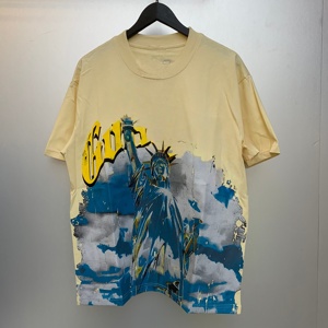 เสื้อยืดโอเวอร์ไซส์ชาย แขนสั้น คอริบเนื้อนุ่ม ปักตัวอักษร ผลิตจากผ้าฝ้ายคอมบ์ 100% พร้อมส่งแบบดรอปชิปปิ้ง - Product Image 5