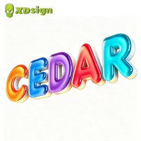Lettres lumineuses LED personnalisées en acrylique 3D, résistantes aux UV, certifiées CE IPx7, pour enseignes publicitaires extérieures