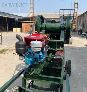 Di Động Di Động Nhà Máy Nghiền Diesel Máy Nghiền Hàm Băng Tải Vành Đai Cứng Đá Thạch Anh Đá Mỏ Vàng Di Động Thiết Bị Khai Thác Mỏ - Product Image 5