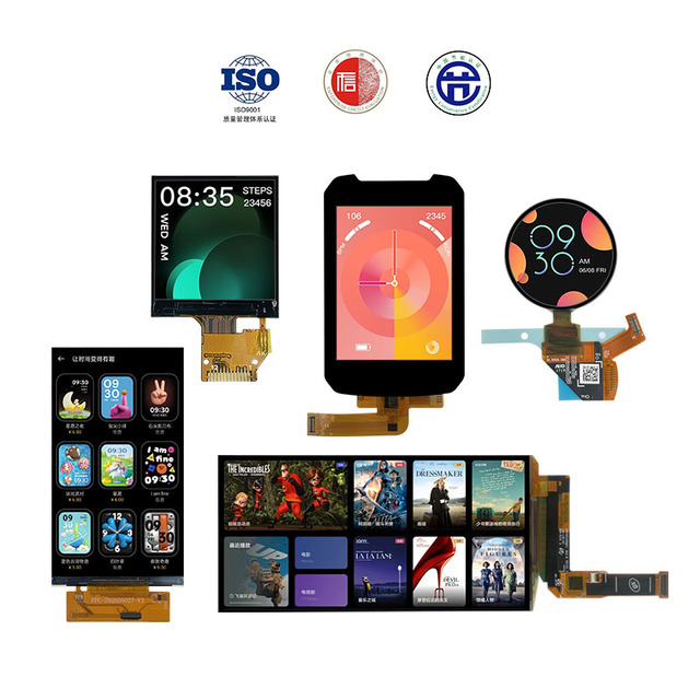 Circular TFT LCD Display Screen Smart Home 3.5'' LCD Display TFT LCD Module Screen for Small Digital Products