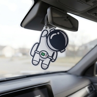 Pendentif désodorisant international pour voiture, éliminateur d'odeurs, design Astronaute et Lune